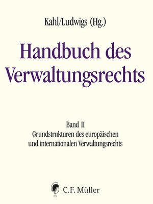 cover image of Handbuch des Verwaltungsrechts, Band II